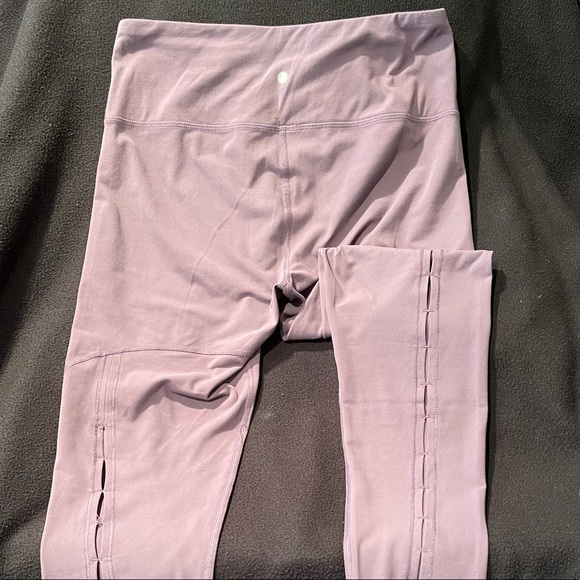 Ladies Yogalicious Leggings, Mauve, size L - Picture 2 of 8